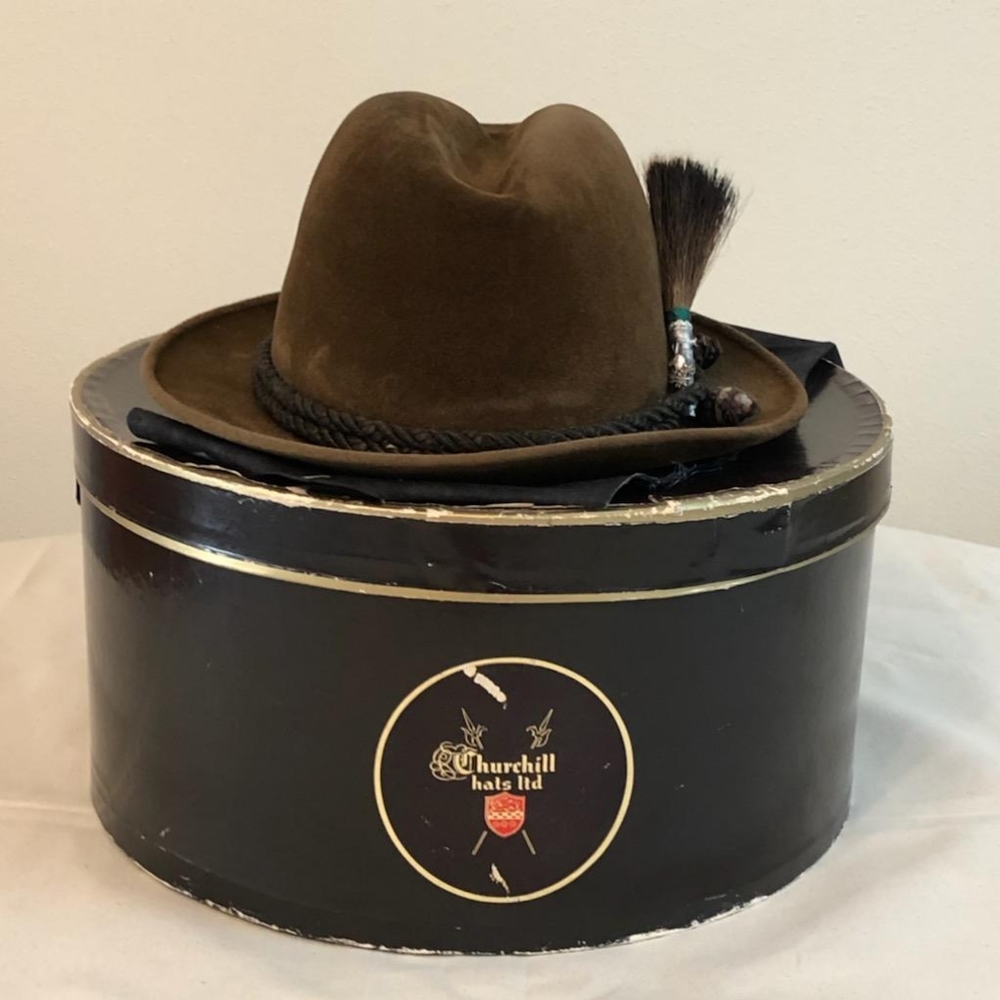 Vintage Churchill ltd Felt fedora with box